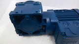 SEW EURODRIVE WF30 DRN63M2/IS Gear Motor .25 KW 240/415V 19.50:1 Ratio