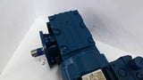 SEW EURODRIVE WF30 DRN63M2/IS Gear Motor .25 KW 240/415V 19.50:1 Ratio