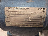 Sew Eurodrive DFT80M4 1HP AC GearMotor 1800RPM 4P 230/460V 3.98:1 Ratio