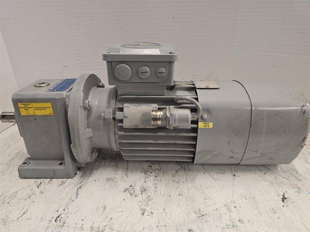 Stober B21R-80-G-4 AC Motor 1800RPM 4P 3PH Gear 380/460V TEFC 60Hz