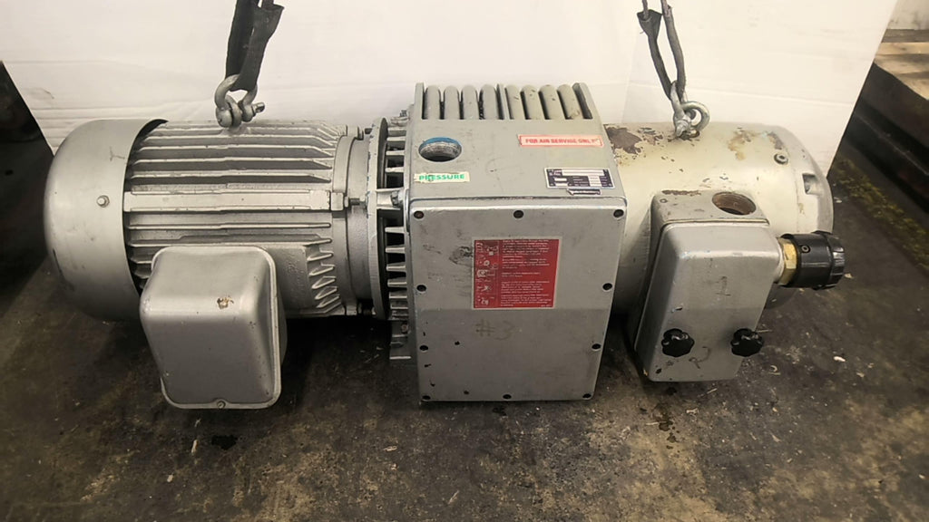 Becker KVT2.140 6.1 HP 100 CFM Vaccum Pump 1800 RPM 4P 3 Phase 208-230/460 V