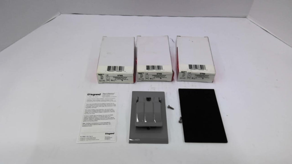Pass & Seymour Legrand 3760 Weatherproof Cover 3- Position Flip Lid