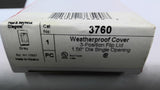 Pass & Seymour Legrand 3760 Weatherproof Cover 3- Position Flip Lid