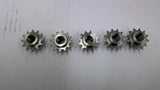 9-Tooth Jack Sprocket 5/8" Bore Lot Of 5