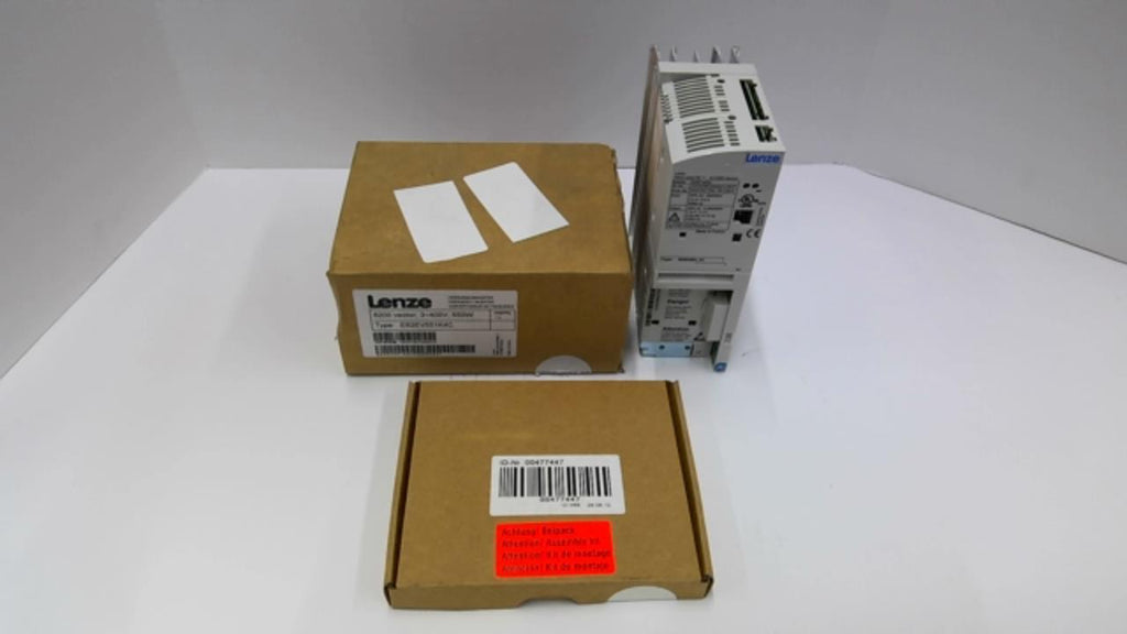 Lenze E82EV551K4C 8200 Vector Frequency Inverter .75 HP 1.4 Amp 0-40/500 Volts