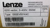 Lenze E82EV551K4C 8200 Vector Frequency Inverter .75 HP 1.4 Amp 0-40/500 Volts