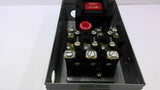Eaton B100M0CA Manual Motor Starter 3 Phase Box Length=7.625" Width=4 .75"