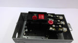 Eaton B100M0CA Manual Motor Starter 3 Phase Box Length=7.625" Width=4 .75"
