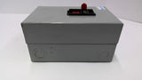 Eaton B100M0CA Manual Motor Starter 3 Phase Box Length=7.625" Width=4 .75"