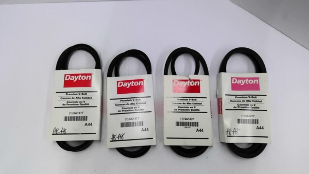 Dayton 6A147T A44 Belt Lot Of 4