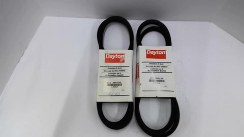 Dayton 3X613G B62 V-Belt Lot Of 2