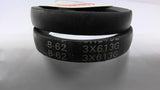 Dayton 3X613G B62 V-Belt Lot Of 2