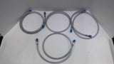 Kuri 3150 TEC Clearbraid Hose 3/8" OD Lot Of 4