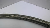 S/40T304/304LWI05625 Braided Hose Overall Length 56" Hose Length 50" OD 3/4"