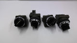 Idec ASN 41-10569 Inzumi 2 Position Selector Switch W/ BS010E Lot Of 4