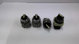 Idec ASD 41-10570 2 Position Selector Switch With BST010 Contact Blocks Lot Of 2