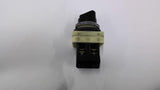Idec ASD 41-10570 2 Position Selector Switch With BST010 Contact Blocks Lot Of 2