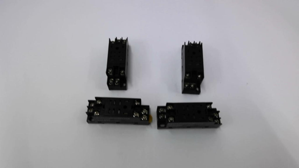 Automation Direct SQL08D Relay Base 10 Amp 250 VAC Lot Of 4