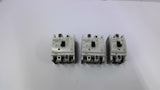 Mitsubishi NF30-FAU Circuit Breaker 3 Pole 30 Amp 220 VAC 2.5K, NF30-FAU 10 Amp,