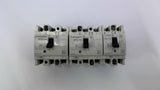 Mitsubishi NF30-FAU Circuit Breaker 3 Pole 30 Amp 220 VAC 2.5K, NF30-FAU 10 Amp,