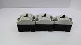 Mitsubishi NF30-FAU Circuit Breaker 3 Pole 30 Amp 220 VAC 2.5K, NF30-FAU 10 Amp,