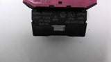 Idec ALFD-2211DNUG Green Illuminated Pushbutton With HWU01 & HWU10 Contact Block