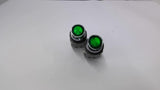Idec ALN 14826N Green Illuminated Pushbutton Lot Of 2