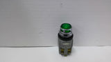 Idec ALN 14826N Green Illuminated Pushbutton Lot Of 2