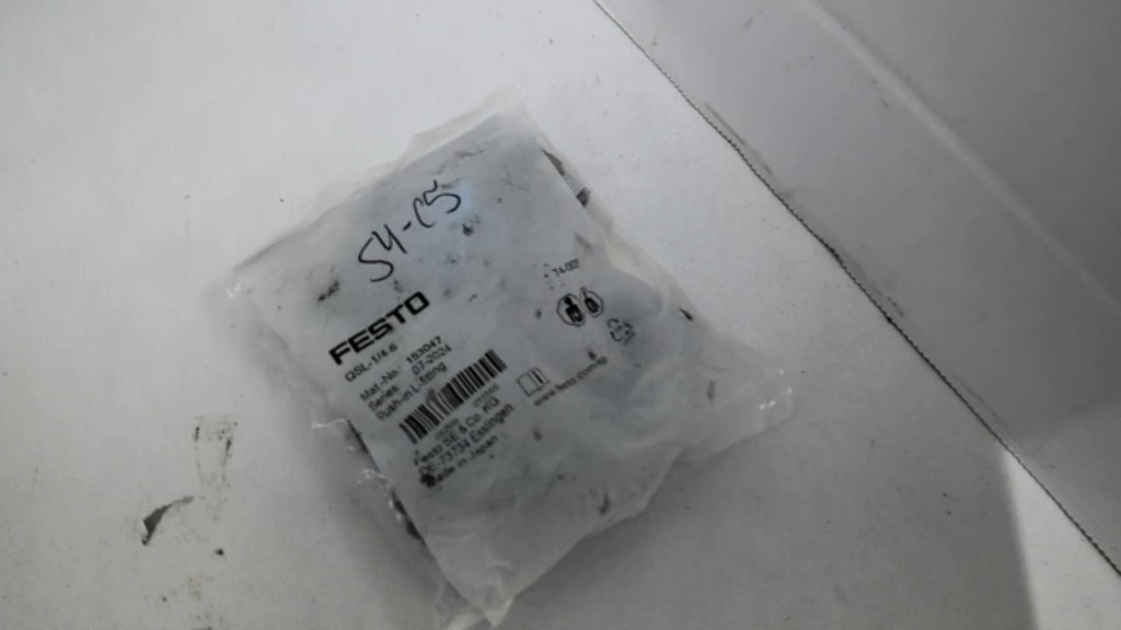 FESTO QSL-1/4-6 Fittings 10PCS