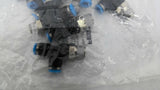 FESTO QSTL-1/4-6 Push In T-Fitting 10PCS