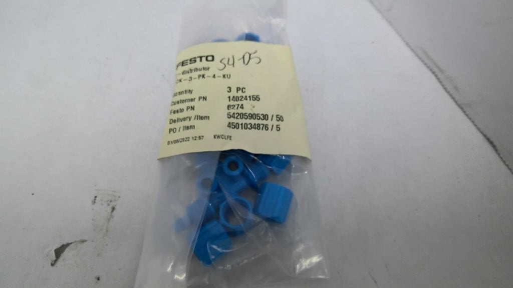 FESTO FCk-3-PK-4-KU Quick Connector