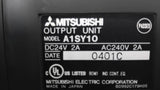 Mitsubishi A1SY10 Output Unit 240VAC 2 Amp Missing Screw Cover