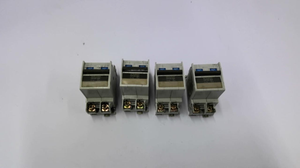 Mitsubishi CP30-BA Circuit Protector 2 Pole 5 Amp 250 VAC/125VDC Lot Of 4