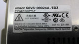 Omron S8VS-09024A Power Supply 240 VAC 50/60 Hz 2.3 Amp 24 VDC 3.75 Amp