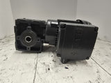 Sew Eurodrive WA30-DRS71S4/IS 1/2HP AC GearMotor 1800RPM 147/254V 39:1 Ratio
