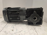 Sew Eurodrive WA30-DRS71S4/IS 1/2HP AC GearMotor 1800RPM 147/254V 39:1 Ratio