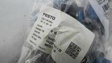 FESTO HE-3-QS-10 Shut-off Valve Set Of 8