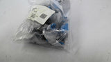 FESTO HE-3-QS-10 Shut-off Valve Set Of 8