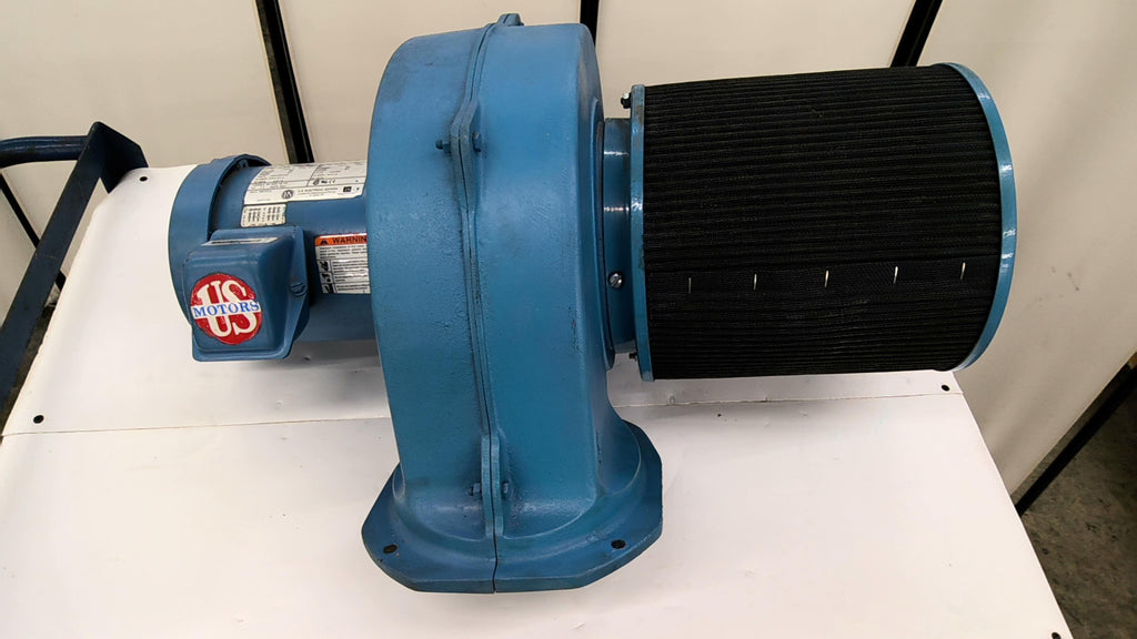 Blower With Intake Air Filter US Motors U34S2ACR 3/4Hp 208-230/460V 1750Rpm 60Hz