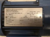 Sew Eurodrive SA47R17DR63S4/IS .12kW Gear Motor 3PH 147/254V 388:1 Ratio