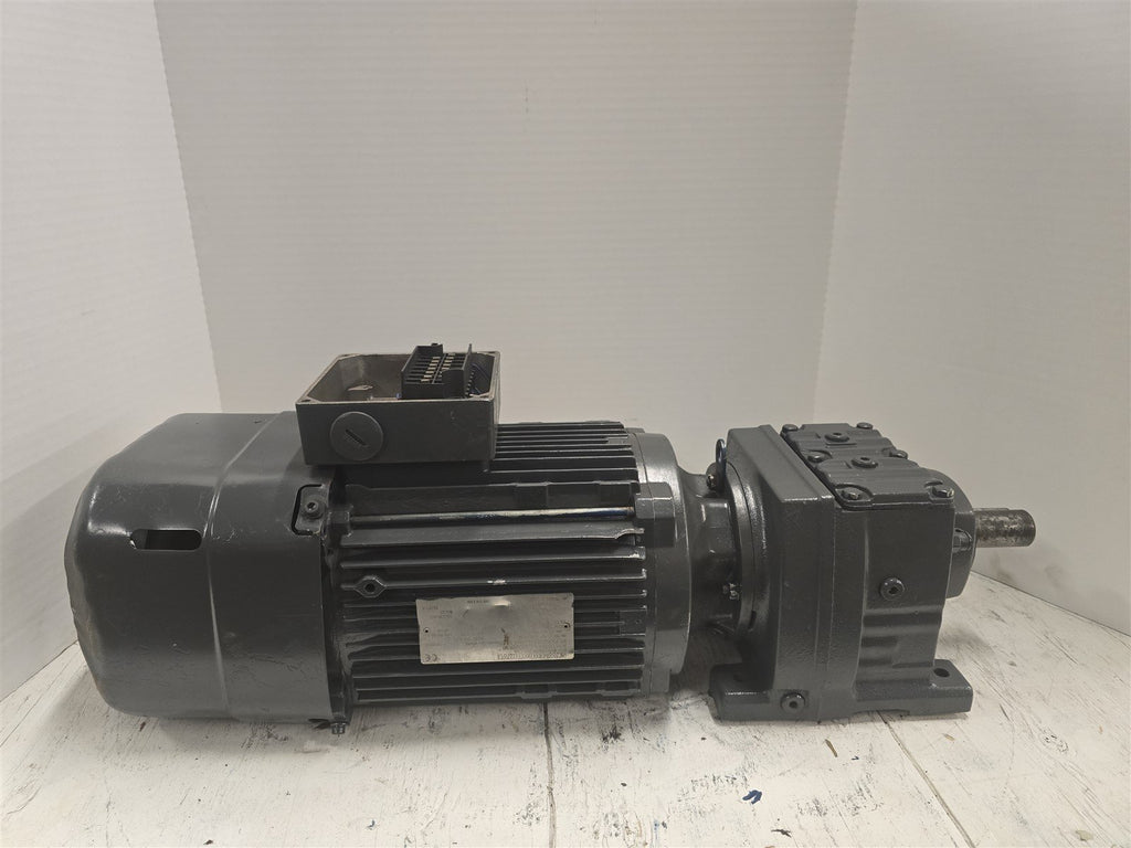 Sew Eurodrive R37 DRN90L4/BE2HR/IS 2HP GearMotor 3PH 90L 220/380V 11.83:1 Ratio