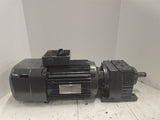 Sew Eurodrive R37 DRN90L4/BE2HR/IS 2HP GearMotor 3PH 90L 220/380V 11.83:1 Ratio