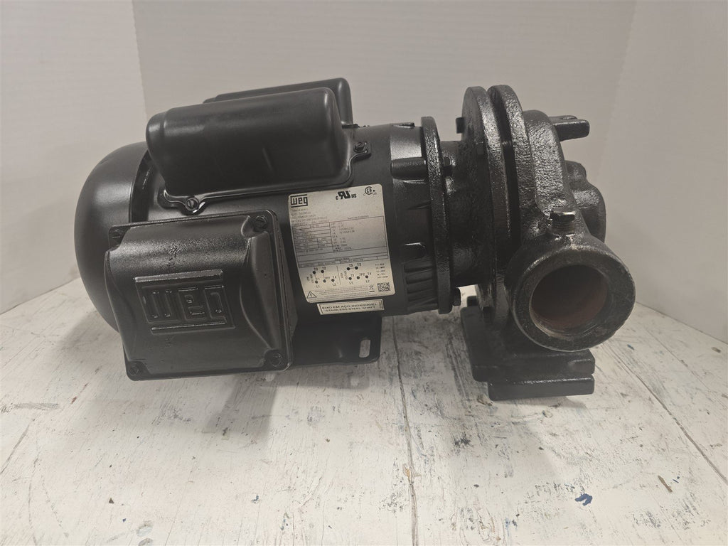 WEG 00136ES1BJP56J-S 1HP Pump 6 3/4x1 3/4 2 Hp 115/208-230 V Single Phase