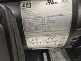 WEG 00136ES1BJP56J-S 1HP Pump 6 3/4x1 3/4 2 Hp 115/208-230 V Single Phase