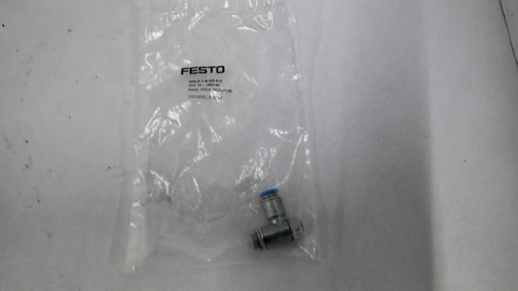 Festo GRLA-1/8-QS-6-D Control Valve