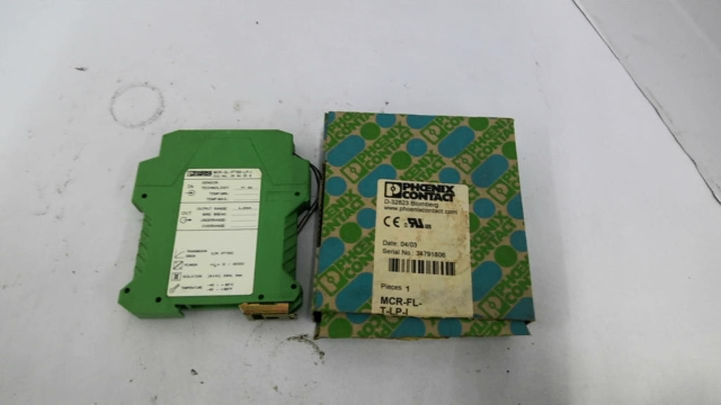 Phoenix Contact MCR-SL-PT100-LP-I Temperature Transducer