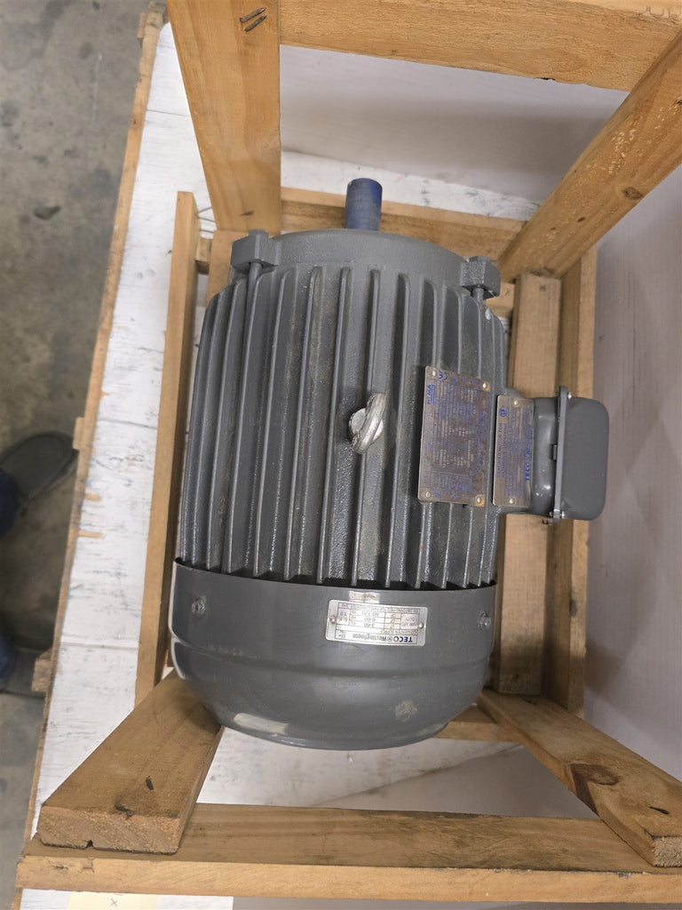 TECO AEHH8F 5HP AC Motor 1800RPM 4P 3PH 184T 230/460V TEFC 60HZ
