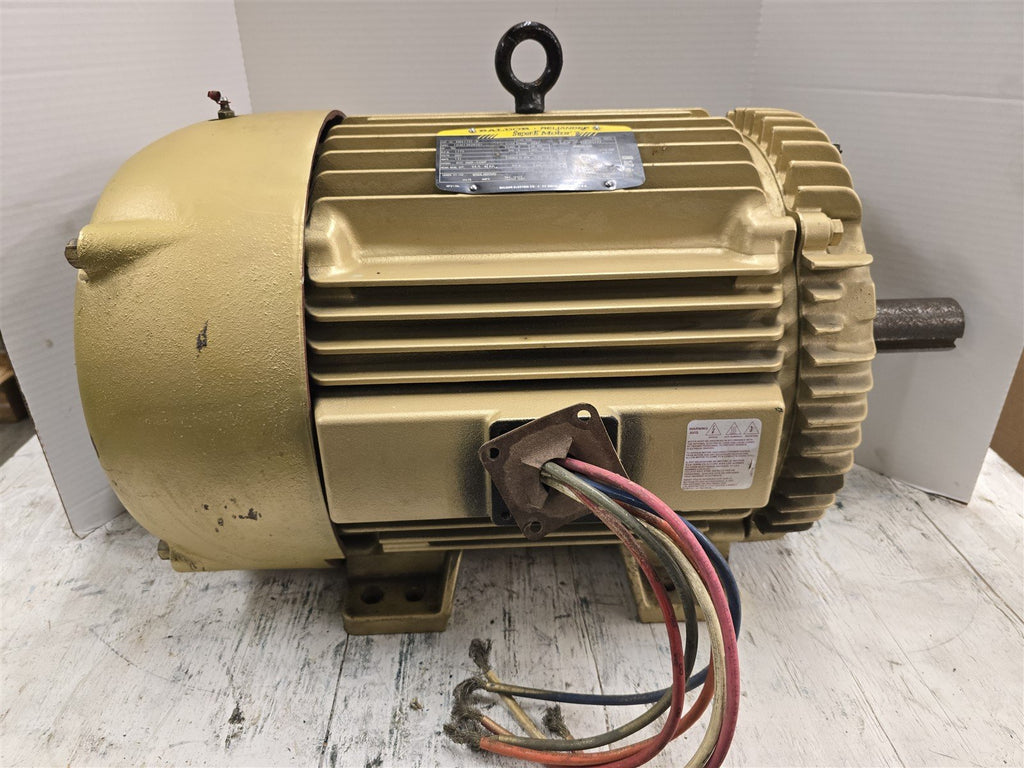 Baldor EM4115T-8 50HP AC Motor 1800RPM 4P 3PH 326T 200V TEFC 60Hz