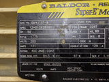 Baldor EM4115T-8 50HP AC Motor 1800RPM 4P 3PH 326T 200V TEFC 60Hz
