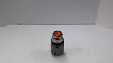 Idec ALN Orange Illuminated Pushbutton 24 Volt Lot of 4